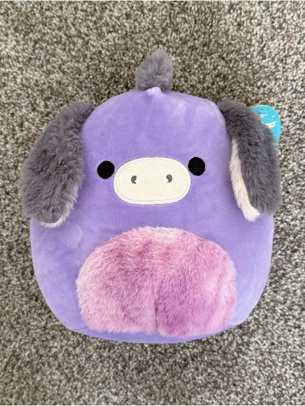 Squishmallows 8" Deacon the Purple Donkey Plush Specialty Squad